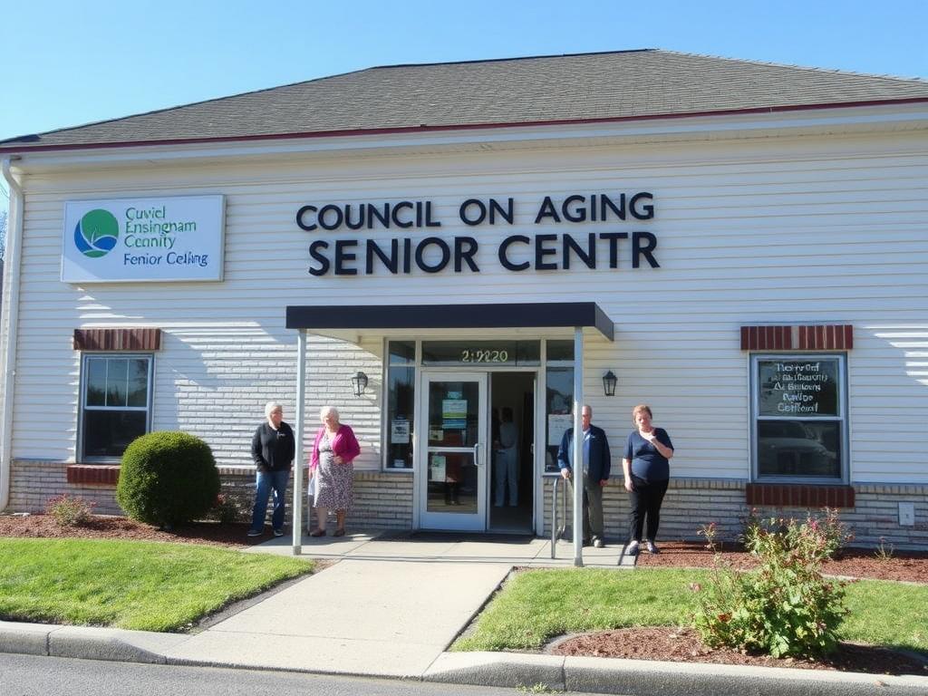 Framingham Council on Aging senior center building