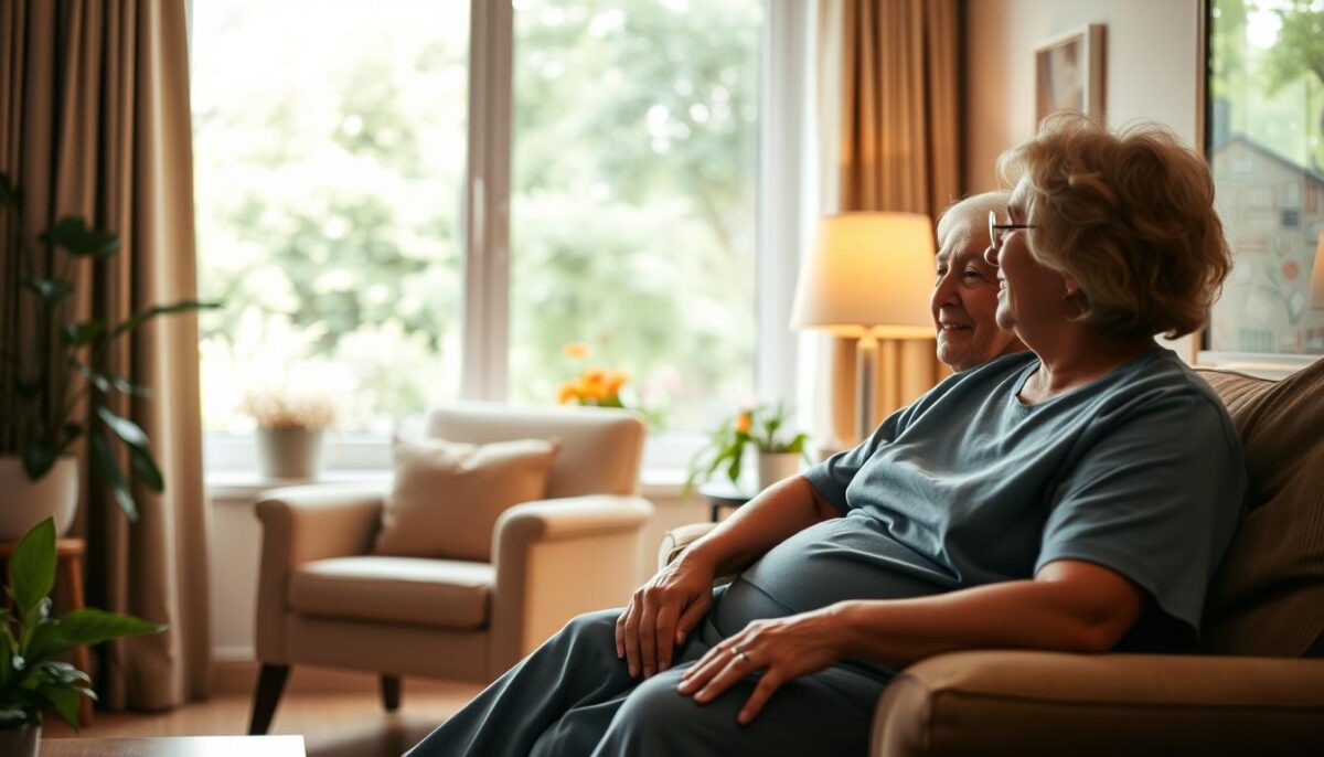 live-in care model