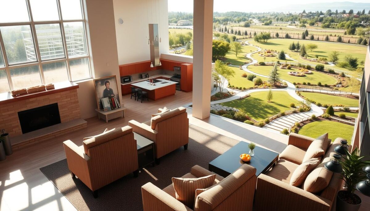 senior care facility features